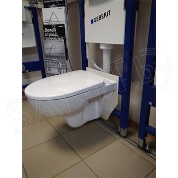 Комплект инсталляции Geberit Duofix с кнопкой Delta 21 и унитазом Kolo Nova PRO овальным