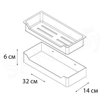 Полка Fixsen Hotel FX-31003С