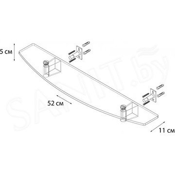 Полка Fixsen Trend FX-97803