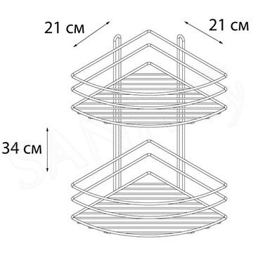 Полка Fixsen FX-850-2