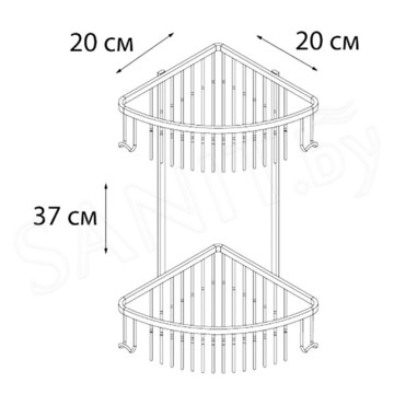 Полка Fixsen FX-858-2