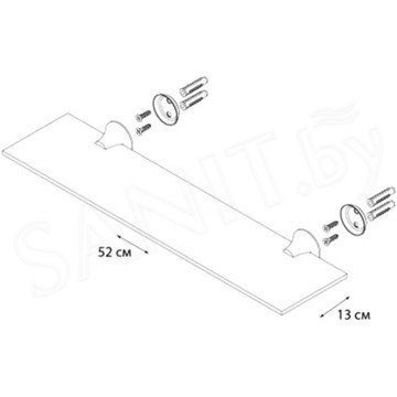 Полка Fixsen Laguna GR-7803