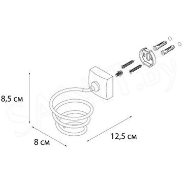 Держатель для фена Fixsen Kvadro FX-61319