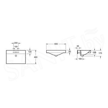 Умывальник Lavinia Boho Bathroom Sink Slim 33311012