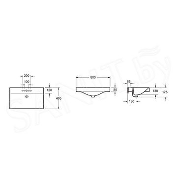 Умывальник Lavinia Boho Bathroom Sink Slim 33311013