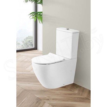 Напольный унитаз BelBagno Sfera-R BB2141CPR безободковый