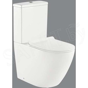 Напольный унитаз BelBagno Sfera-R BB2141CPR безободковый