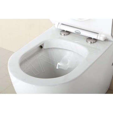 Подвесной унитаз BelBagno Sfera-R BB046CHR безободковый