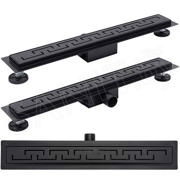 Душевой трап Rea Greek Black Matt 50 / 60 / 70 / 80 / 90