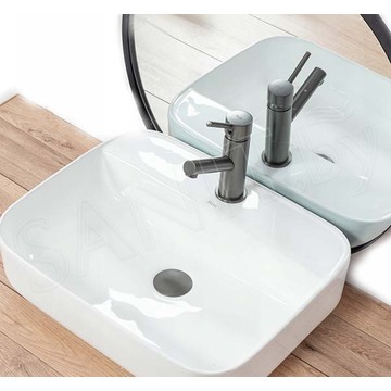 Смеситель для умывальника Rea Lumi Gun Grey REA-B8025
