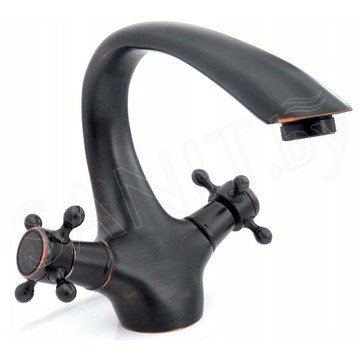Смеситель для умывальника Rea Retro Old Black REA-B0225