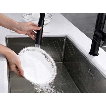 Смеситель для кухонной мойки Rea Castor Black REA-B6935