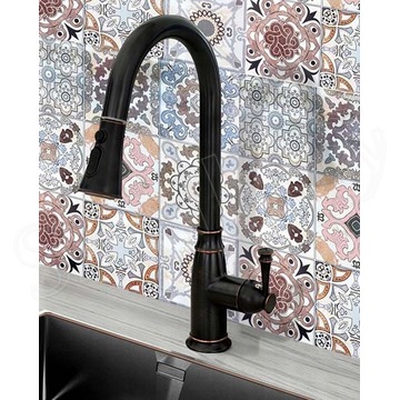 Смеситель для кухонной мойки Rea Deco Old Black REA-B0182