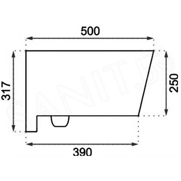 Подвесной унитаз Rea Porter Rimless C1401