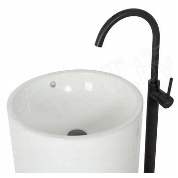 Смеситель для умывальника Rea Ortis Black REA-B4891