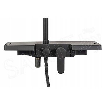 Душевая стойка Rea Bravo Black REA-P0636