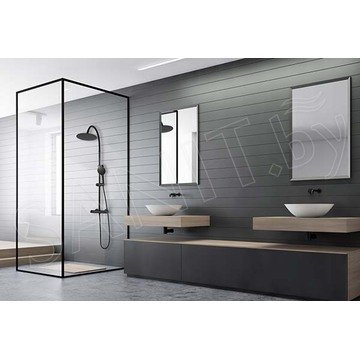 Душевая стойка Rea Flex Black REA-P4000 с термостатом