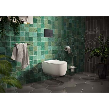 Инсталляция Berges Novum c кнопкой L5 Soft Touch черной матовой