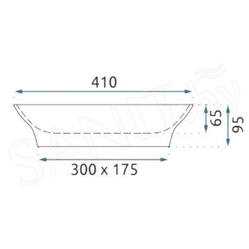 Умывальник Rea Lavi U6584