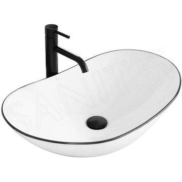 Умывальник Rea Royal Black Edge U8569