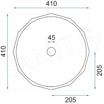 Умывальник Rea Vista U4601