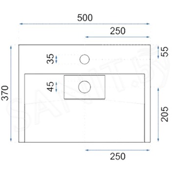 Умывальник Rea Goya U8900 / U8901 / U8902 / U8903