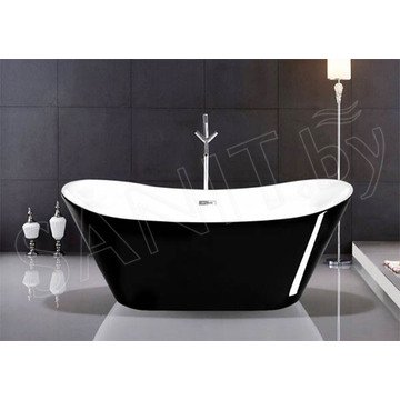 Акриловая ванна Calani Lotus White Black