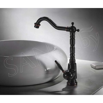 Смеситель для умывальника Rea Bona Old Black REA-B0183