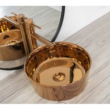 Умывальник Rea Ida Rose Gold U7401