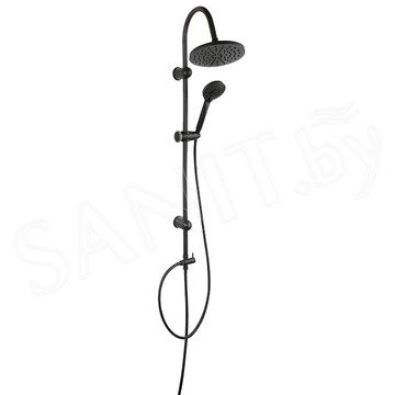Душевая стойка Ferro Rondo Black NP21-BL
