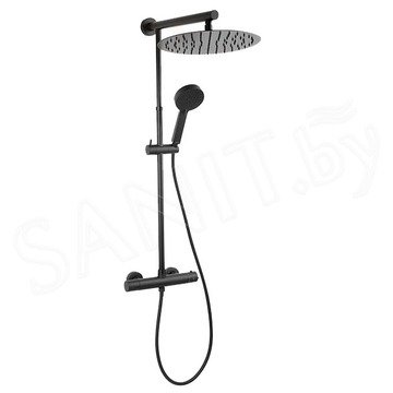 Душевая стойка Ferro Trevi Black NP75-TRV7U-BL