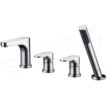 Смеситель на борт ванны Abber Eleganz AF8313 на 4 отверстия