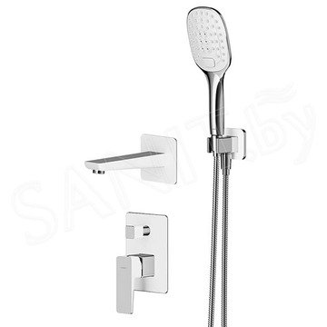 Душевая система скрытого монтажа Omnires Parma SYSPMW01CRB