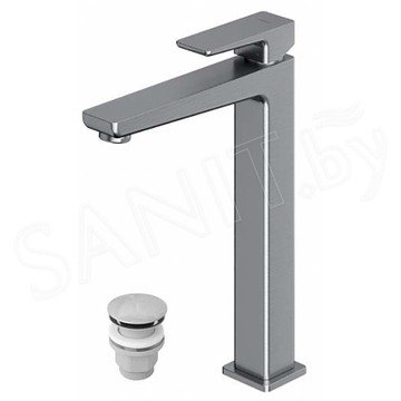 Смеситель для умывальника Omnires Parma PM7412/1IN с донным клапаном Click Clack