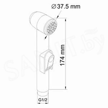 Гигиеническая лейка WasserKraft A043 / A092