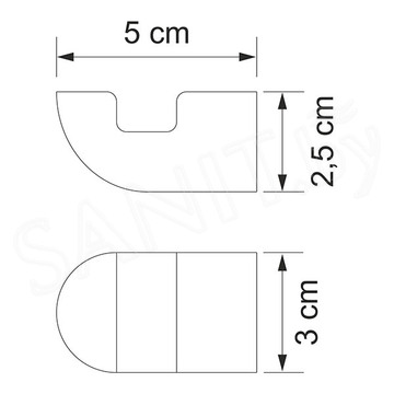 Крючок Wasserkraft Kammel K-8323