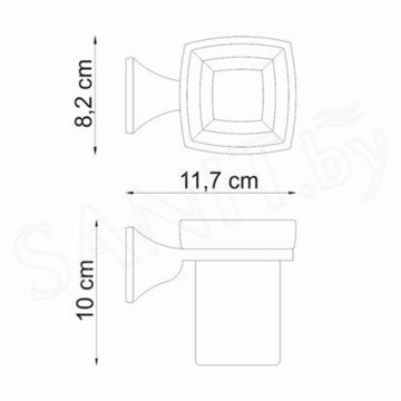 Стакан Wasserkraft Wern К-2528