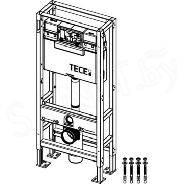 Система инсталляции для унитаза TECEconstruct 9300093