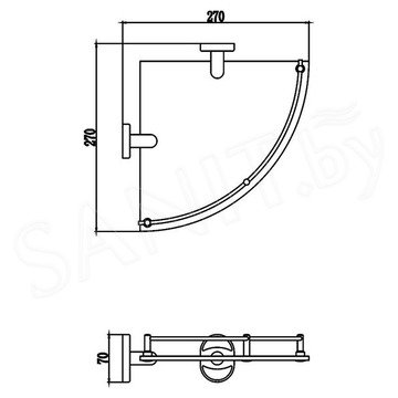 Полка Savol S-007073