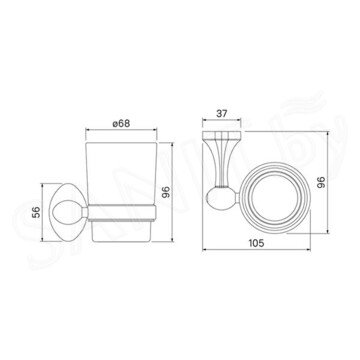 Стакан Iddis Male MALSSG1i45