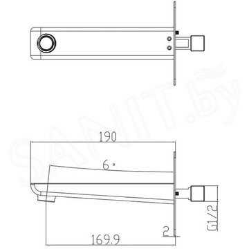 Излив Omnires Parma WDPARMACRB