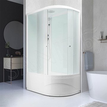 Душевая кабина Domani-Spa Delight 128 high матовая