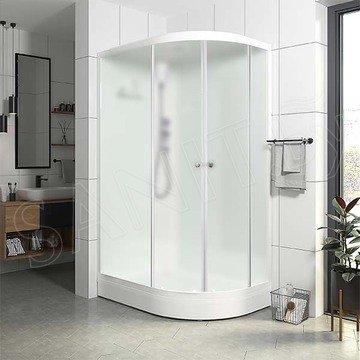 Душевая кабина Domani-Spa Delight 128 белая матовая