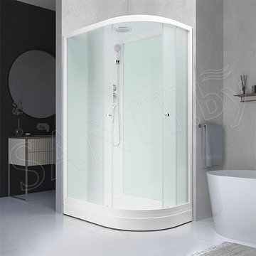 Душевая кабина Domani-Spa Delight 128 белая матовая