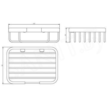 Полка Omnires Uni UN3624CR