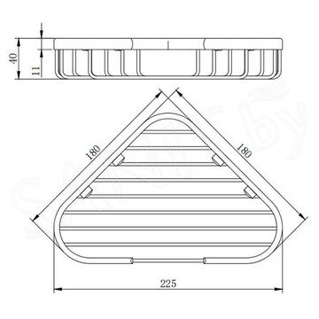 Полка Omnires Uni UN3601CR