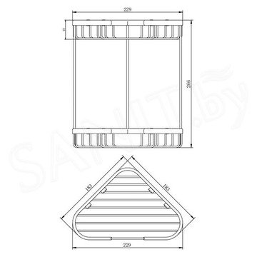 Полка Omnires Uni UN3515ACR
