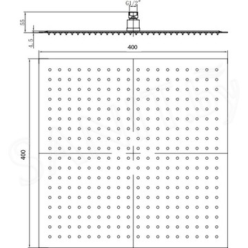 Верхний душ RGW Shower Panels SP-82