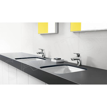 Смеситель для умывальника Hansgrohe Logis 71070000 с донным клапаном