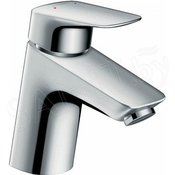 Смеситель для умывальника Hansgrohe Logis 71077000 с донным клапаном